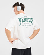 Cam Kissel x Persist Oversized T Shirt - Off White