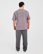 Cam Kissel x Persist Oversized T Shirt - Mauve