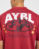 Wesley Vissers X Beyond Limits Oversized T Shirt - Rouge
