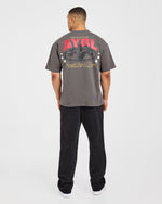 Wesley Vissers X Beyond Limits Oversized T Shirt - Charcoal
