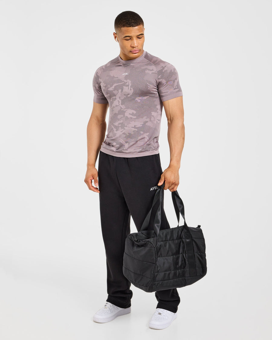 Camo Seamless T Shirt - Woodland Taupe