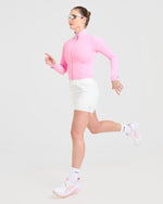 Run Zip Jacket - Spring Rose