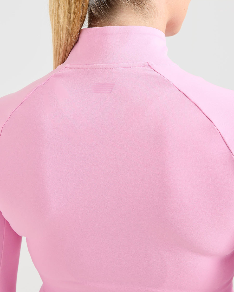 Run Zip Jacket - Spring Rose