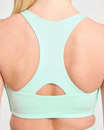 Run Sports Bra - Cool Mint