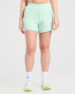 Run 2 in 1 Shorts - Cool Mint
