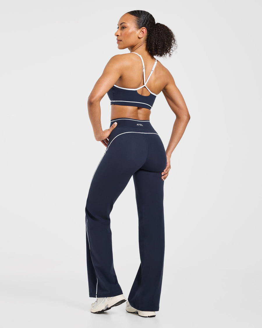Form Flared Leggings - Muted Navy