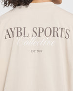 Sports Collective Oversized T Shirt - Beige