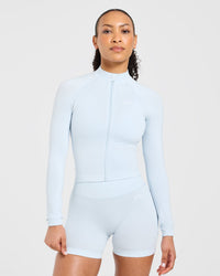 Adapt Seamless Jacket - Iced Bleu