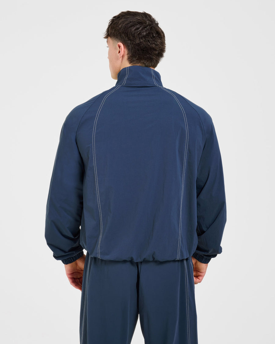Restore Track Jacket - Navy Bleu