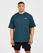 AYBL Sportswear 18 Oversized T Shirt - Teal Vert