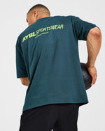 AYBL Sportswear 18 Oversized T Shirt - Teal Vert