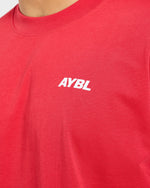 AYBL Sportswear 18 Oversized T Shirt - Rouge