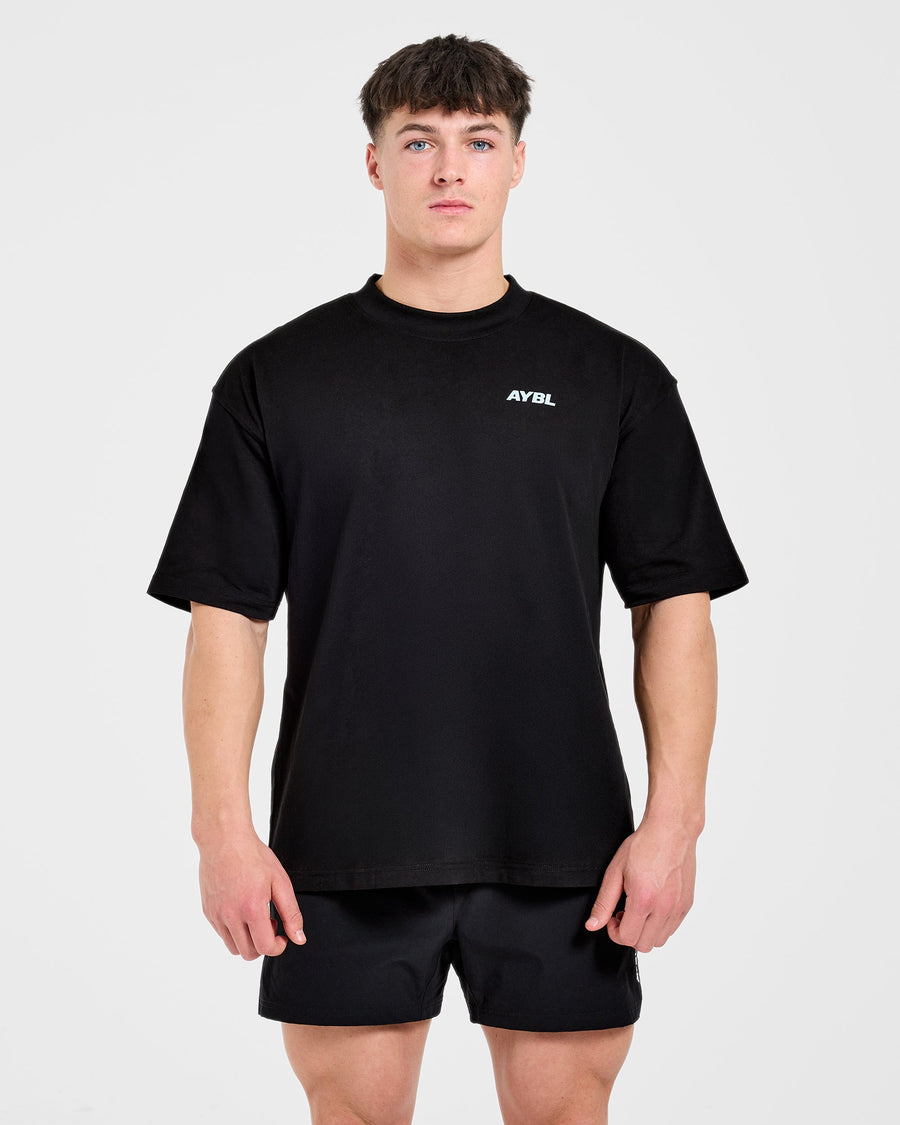 AYBL Sportswear 18 Oversized T Shirt - Noir
