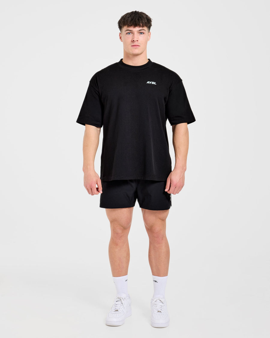 AYBL Sportswear 18 Oversized T Shirt - Noir