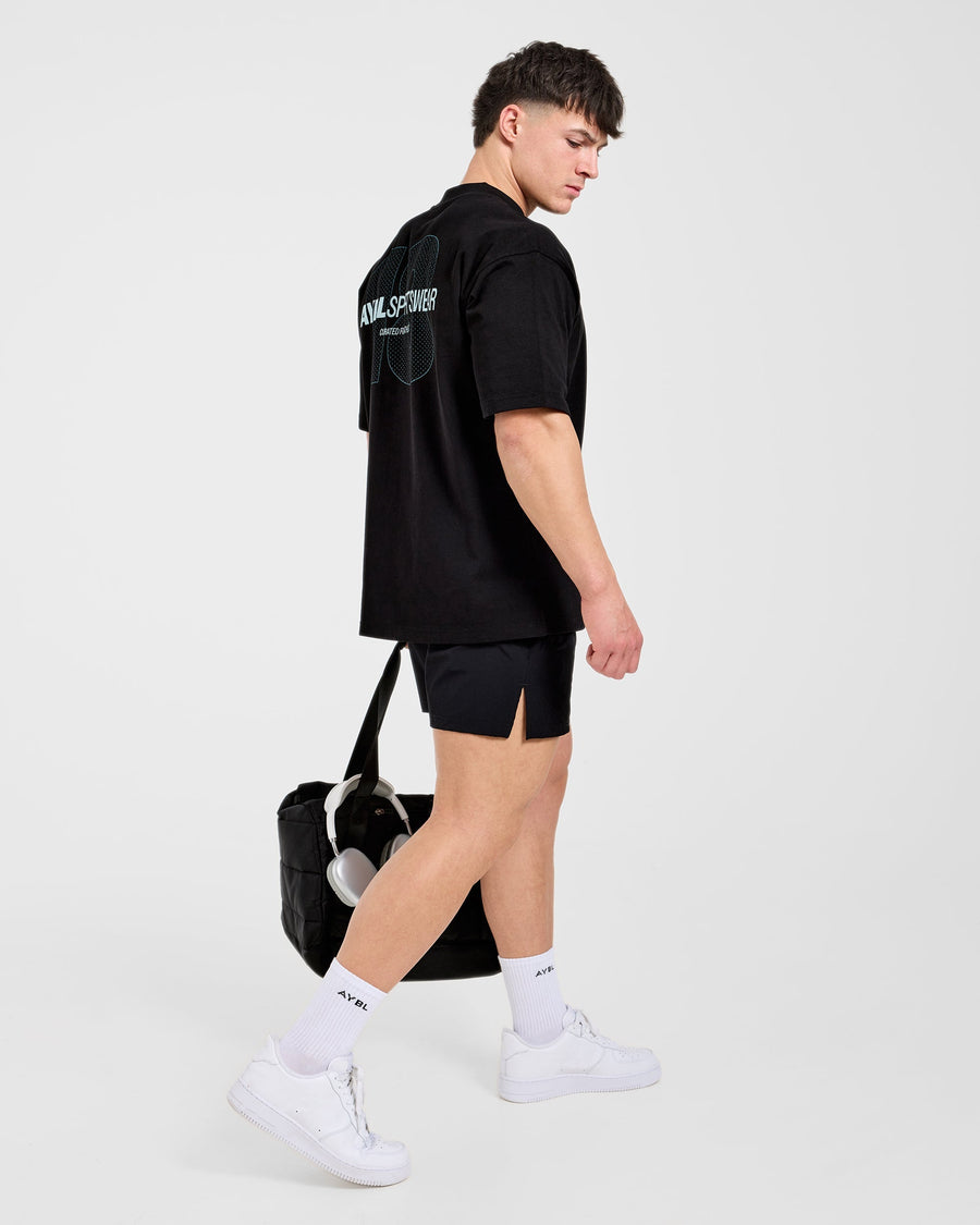AYBL Sportswear 18 Oversized T Shirt - Noir
