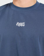 Lift Forge Oversized T Shirt - Slate Navy