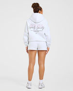 Sports Society Oversized Shorts - Heather Gris