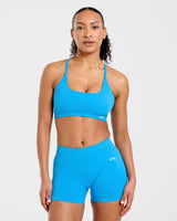 Enhance Seamless Sports Bra - Summer Cobalt