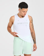 Run Loose Tank - Blanc