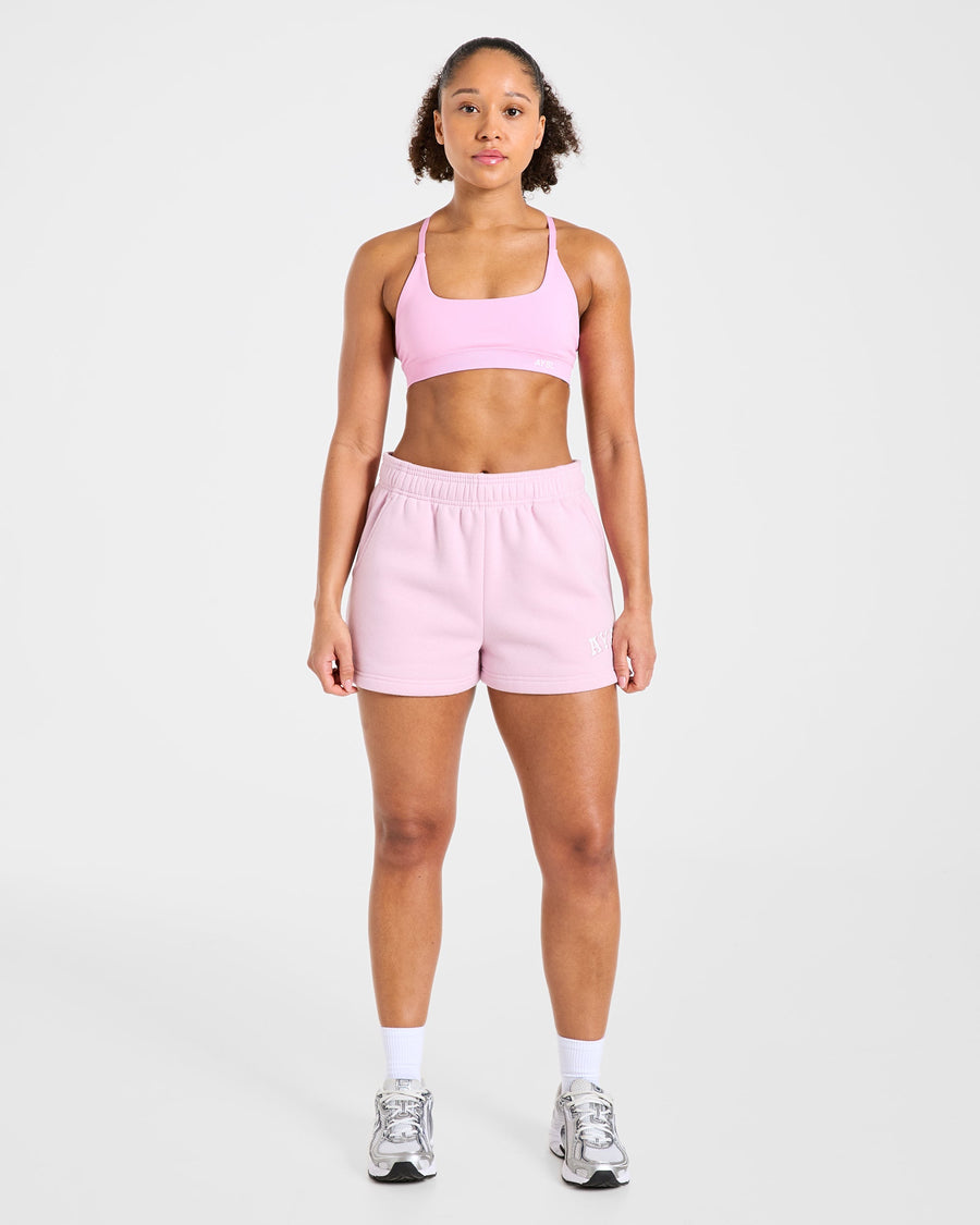 Varsity 2.0 Oversized Shorts - Iced Rose
