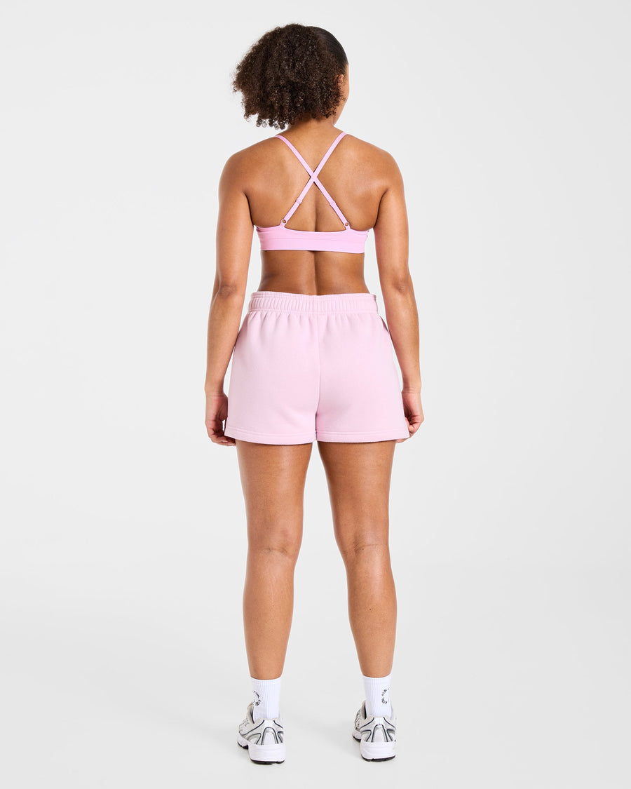 Varsity 2.0 Oversized Shorts - Iced Rose