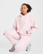 Lifestyle Oversized Joggers - Pastel Rose
