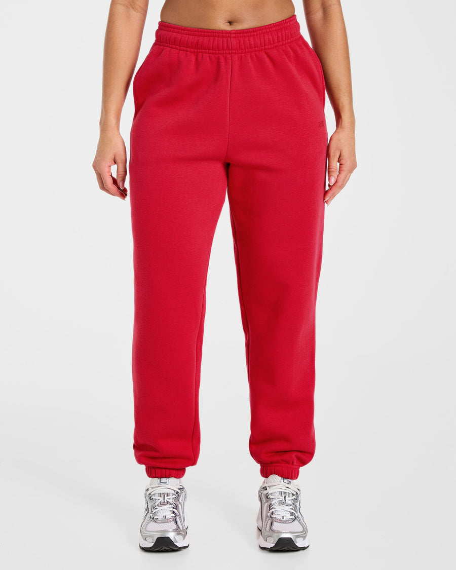 Lifestyle Oversized Joggers - Rouge