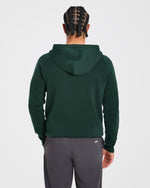 Golf Club Knitted Hoodie - Pine Vert