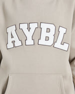 Varsity 2.0 Oversized Hoodie - Taupe
