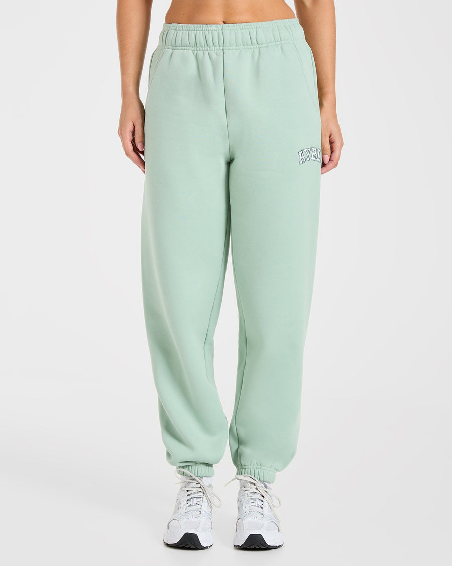 Varsity 2.0 Oversized Joggers - Sage Vert