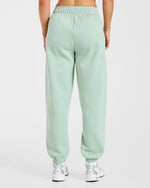 Varsity 2.0 Oversized Joggers - Sage Vert
