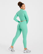 Physique Zip Up Jacket - Summer Vert