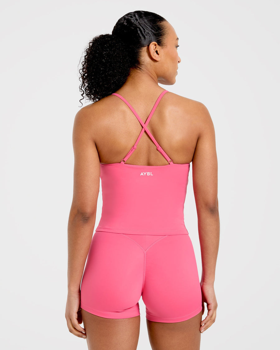 Physique Tank Top - Roseberry Rose