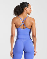 Physique Tank Top - Cornflower Violet