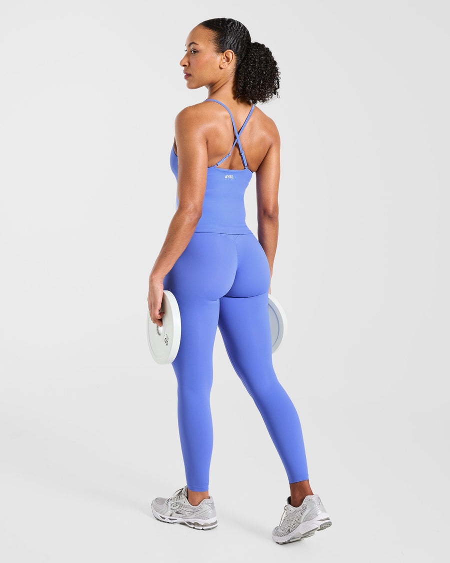 Physique Tank Top - Cornflower Violet