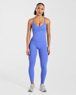 Physique Leggings - Cornflower Violet