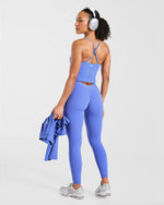 Physique Leggings - Cornflower Violet