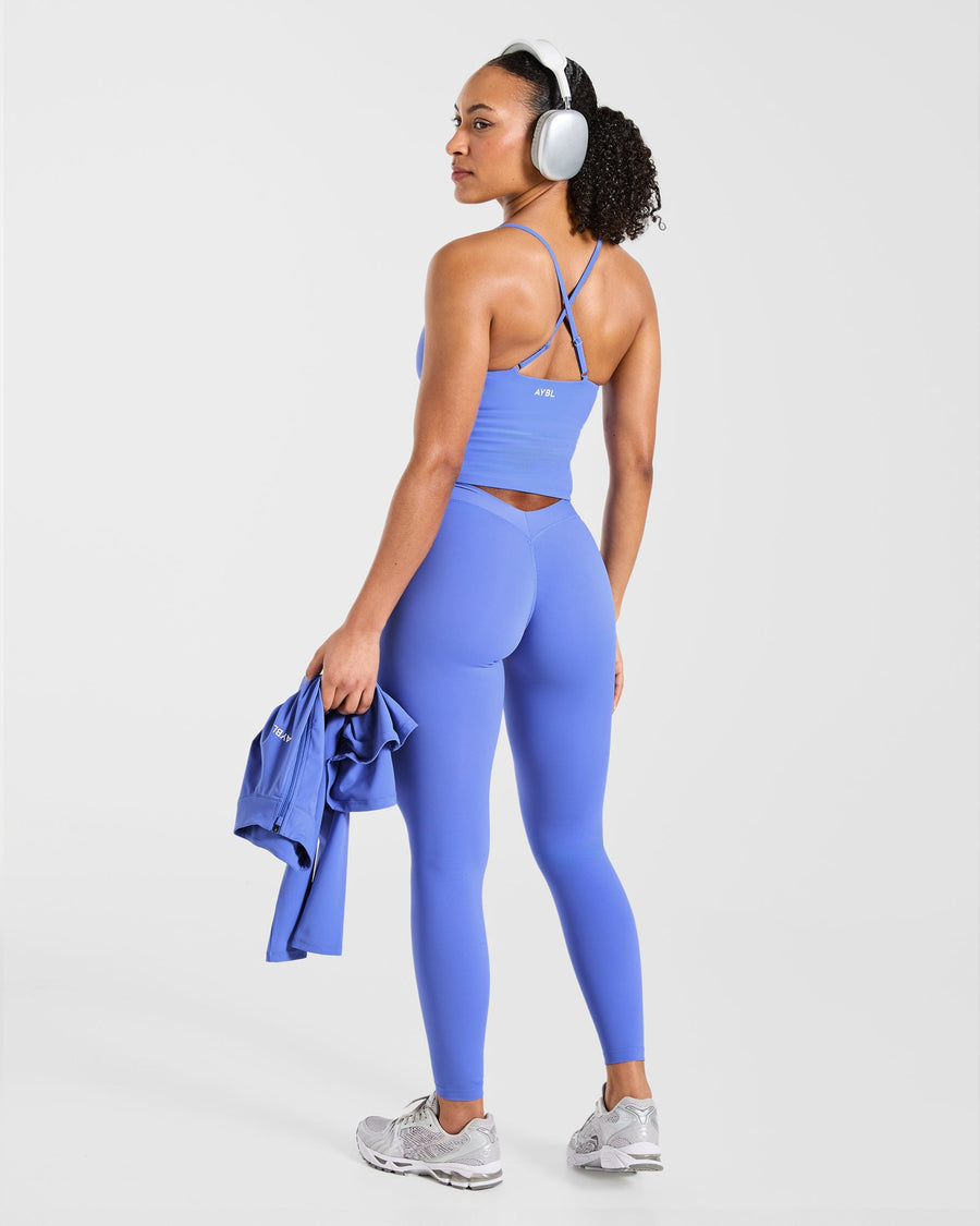 Physique Leggings - Cornflower Violet