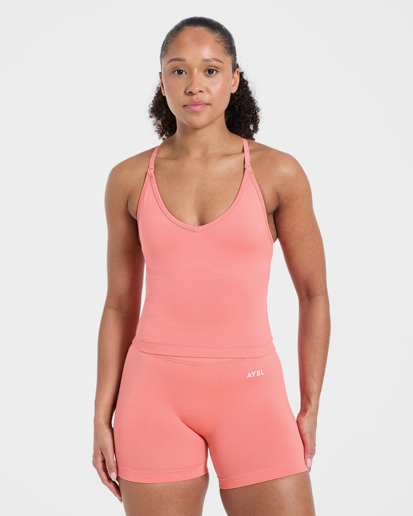 Adapt Seamless Tank Top - Summer Peach