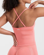 Adapt Seamless Tank Top - Summer Peach