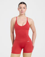 Adapt Seamless Tank Top - Salsa Rouge