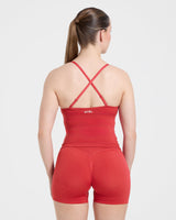 Adapt Seamless Tank Top - Salsa Rouge