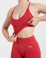 Adapt Seamless Tank Top - Salsa Rouge