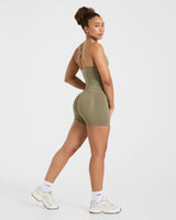 Adapt Seamless Tank Top - Muted Olive