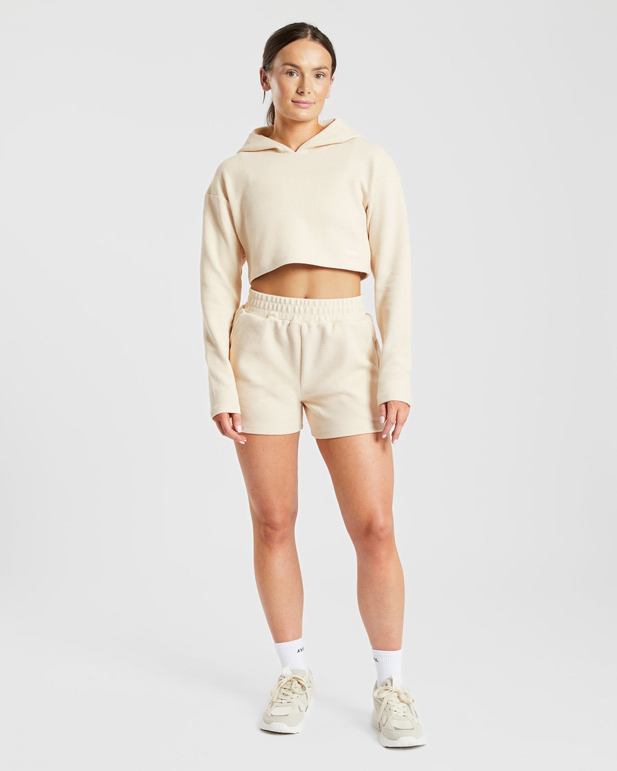 Waffle Shorts - Beige