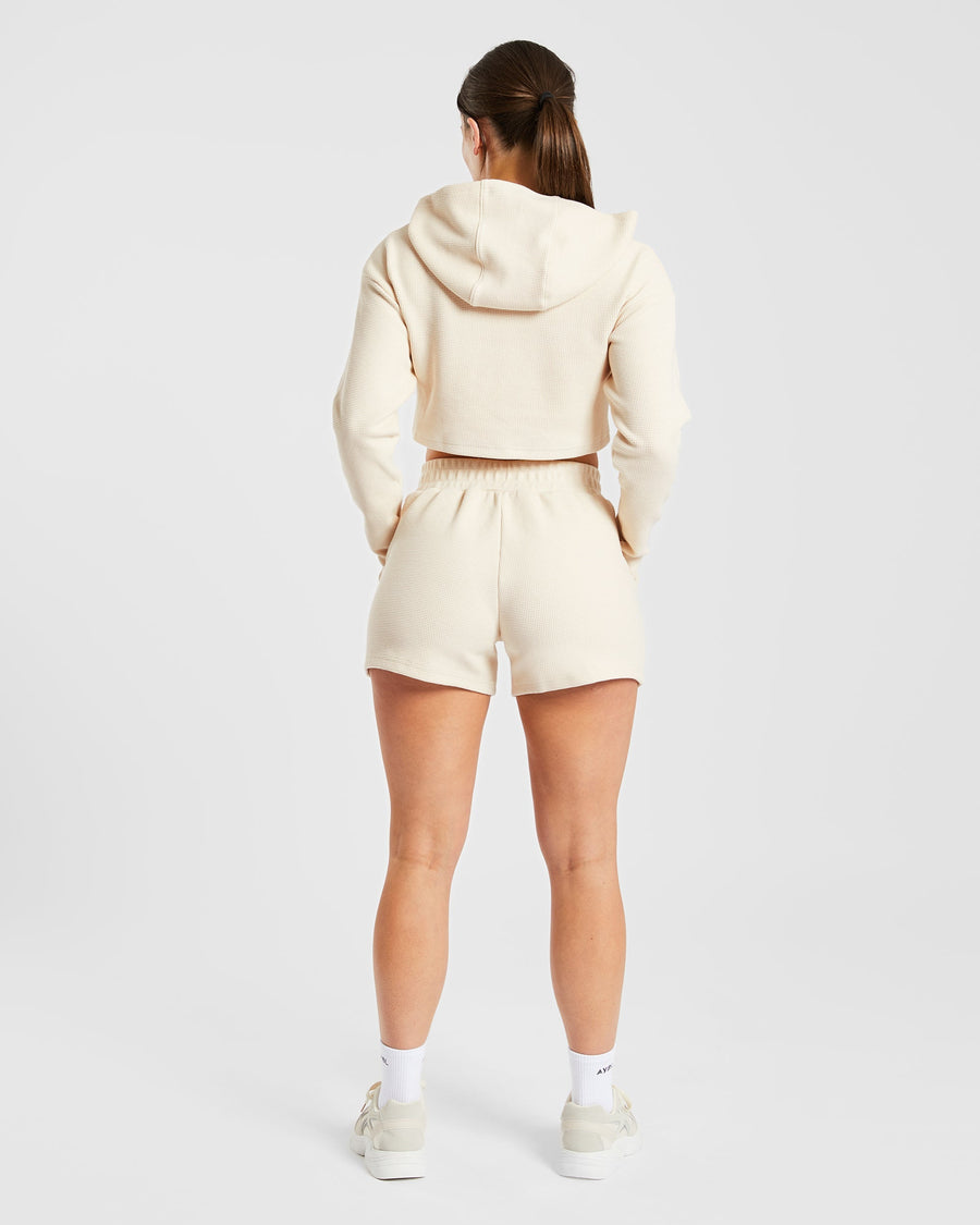 Waffle Shorts - Beige