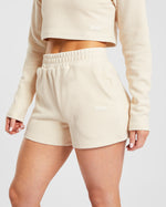 Waffle Shorts - Beige