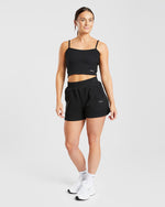 Waffle Shorts - Noir