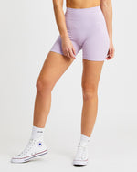 Evolve Speckle Seamless Shorts - Lilac