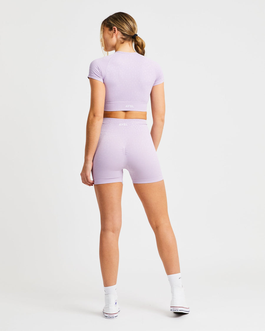 Evolve Speckle Seamless Shorts - Lilac